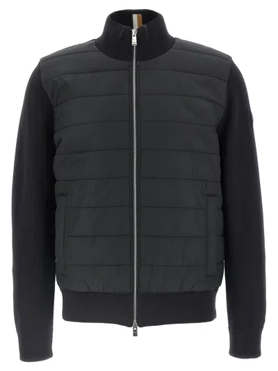 HUGO BOSS H-HERNESTO PUFFER JACKETS BLACK