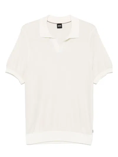 Hugo Boss H-jianluca T-shirt In Neutrals