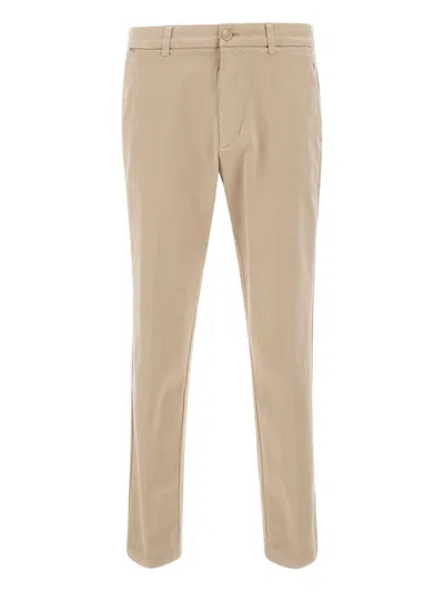 Hugo Boss H-kaiton1 Welt-pocket Trousers In Neutral