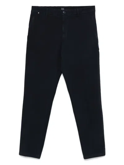Hugo Boss Kaito Chino Trousers In Blue
