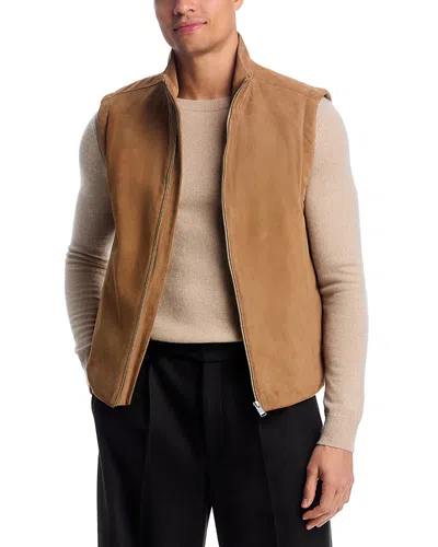 Hugo Boss H Marens Vest In Brown