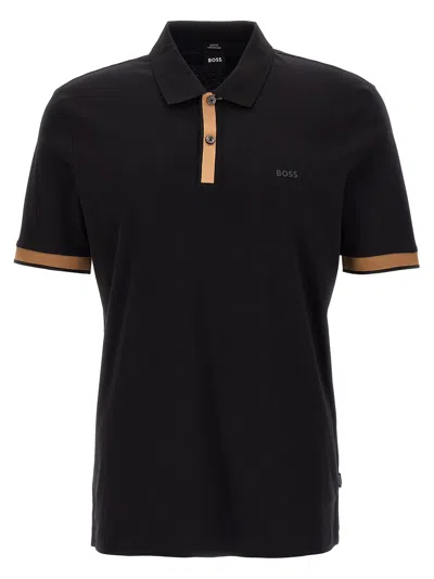 Hugo Boss H-phillipson Polo Shirt In Black