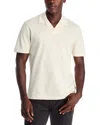Hugo Boss H-pye 18 Mercerized Cotton Polo Shirt In Open White