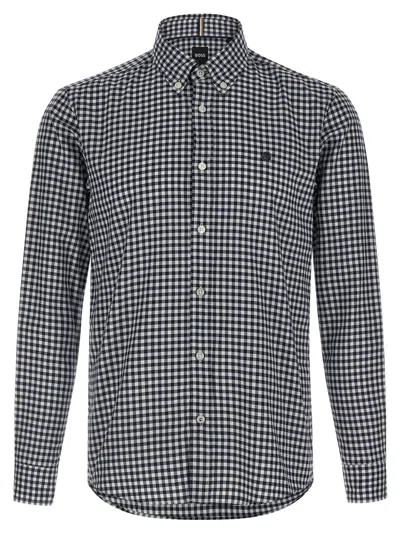 HUGO BOSS H-ROAN-BD SHIRT AND BLOUSE BLUE