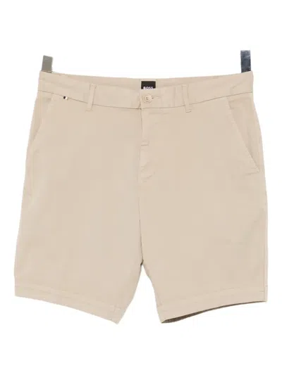 Hugo Boss H-slice Shorts In White