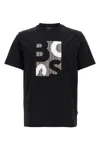 Hugo Boss Logo-detail Cotton T-shirt In Black