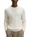 Hugo Boss Habito Crewneck Sweater In Neutral