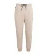 Hugo Boss Hadiko Cuffed Sweatpants In Beige