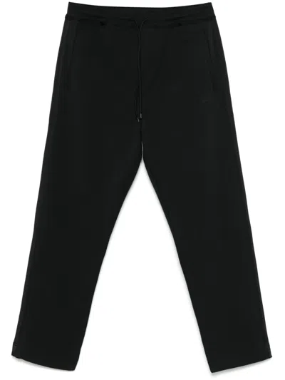 Hugo Boss Hadim Tape Sweatpants In Black