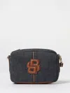 Hugo Boss Handbag Boss Woman Color Denim In Blue