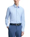 Hugo Boss Boss Hank Slim Fit Stripe Dress Shirt In Light Pastel Blue