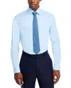 Hugo Boss Hank Kent Slim Fit Dress Shirt In Light Pastel Blue