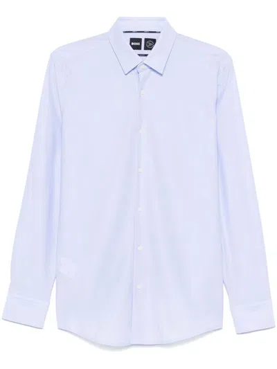 Hugo Boss Hank Shirt In Blue