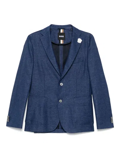 Hugo Boss Hanry Blazer In Blue