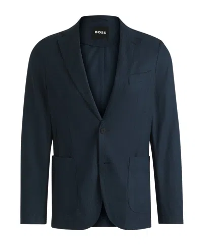 Hugo Boss Hanry Blazer In Blue