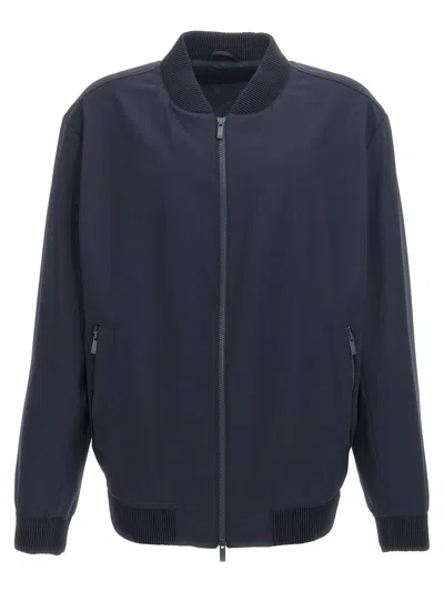 Hugo Boss Hanry Bmb Jacket In Blue