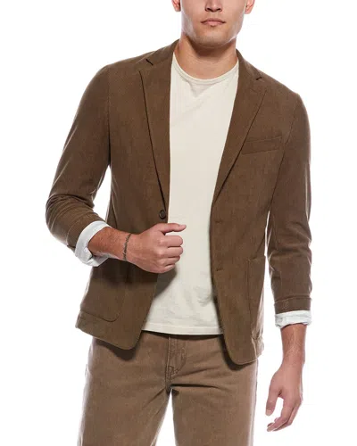 Hugo Boss Hanry Corduroy Blazer In Brown