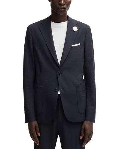 Hugo Boss Hanry Slim Fit Blazer In Blue