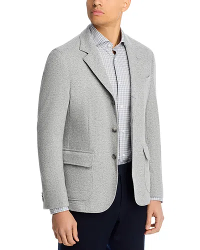 Hugo Boss Hanry Slim Fit Blazer In Silver