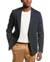 Hugo Boss Boss Mens Slim Fit Superflex Stretch Solid Suit Separates In Blue