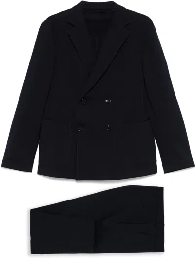 Hugo Boss Hanry Suit In Blue