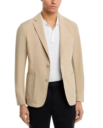 Hugo Boss Hanry Tech Travel Slim Fit Blazer In Light Beige