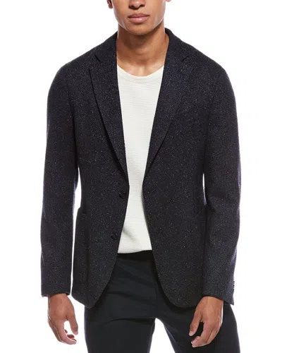 HUGO BOSS HANRY WOOL & SILK-BLEND BLAZER