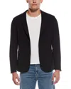 Hugo Boss Hanry Wool-blend Blazer In Black