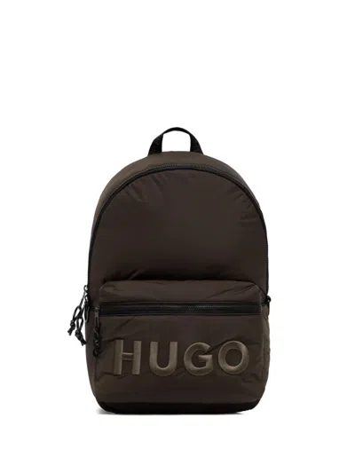 Hugo Boss Hans Backpack In Brown