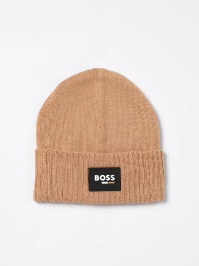 Hugo Boss Hat Kids Boss Kidswear In Brown
