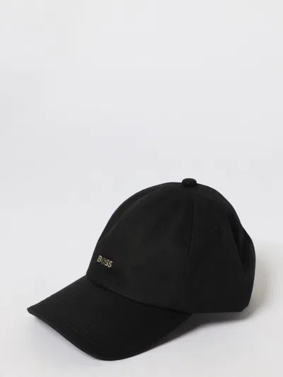 Hugo Boss Hat Woman Boss In Black