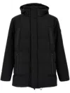 Hugo Boss Men's Havoc Heavy Zip-up Coat, Black In Black