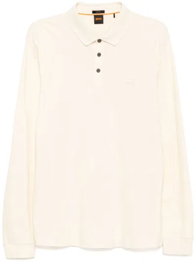 Hugo Boss Hbo Polo Shirt In White