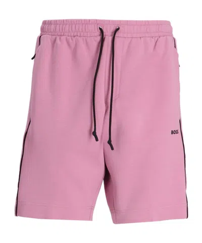 Hugo Boss Headlo 1 Shorts In Pink