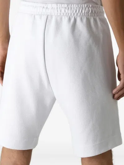 Hugo Boss Headlo Curved Logo Shorts In White
