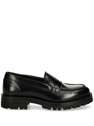 Hugo Boss Loafers Boss Woman Color Black In Schwarz