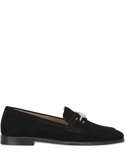 Hugo Boss Helyan Suede Pumps In Black