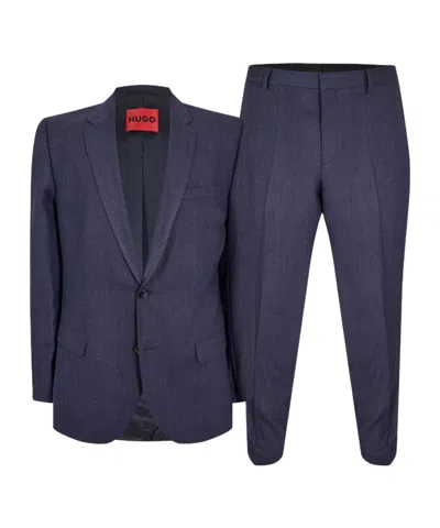 Hugo Boss Henry Getlin212x Suit In Blue