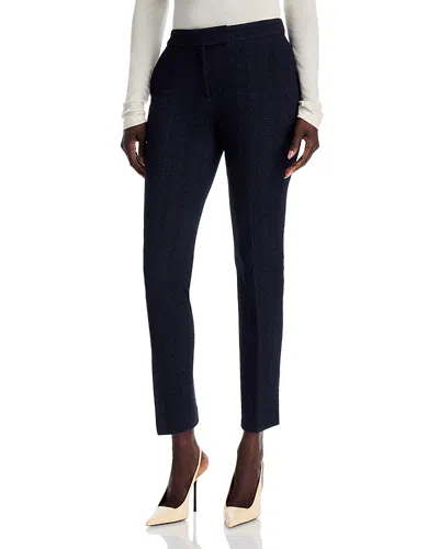 Hugo Boss Boss Tapria Tweed Pants In Blue