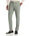 Hugo Boss Hesten Melange Extra Slim Fit Suit Pants In Open Green