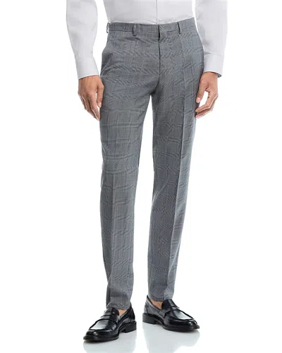 HUGO BOSS HESTEN PLAID EXTRA SLIM FIT SUIT PANT