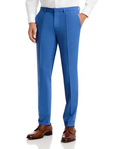 Hugo Boss Hesten Solid Extra Slim Fit Suit Pants In Postal Blue
