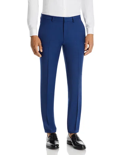 HUGO BOSS HESTEN STRETCH WOOL EXTRA SLIM FIT SUIT PANTS