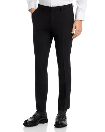 Hugo Boss Hesten Extra Slim Fit Tuxedo Pants In Black