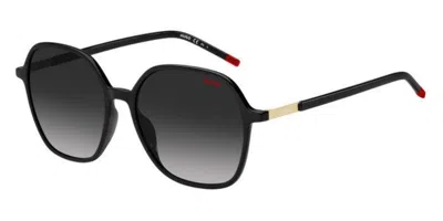 Hugo Boss Hg 1236/s 807/9o Women's Sunglasses Black Size 55