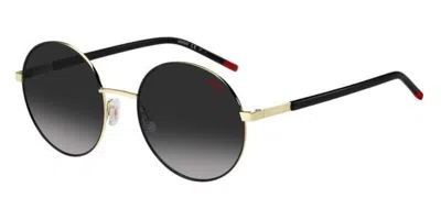 Hugo Boss Hg 1237/s Rhl/9o Women's Sunglasses Gold Size 55