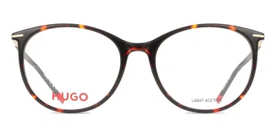 Hugo Boss Hg 1238 Women's Glasses, Tortoiseshell, Size 53 In Brown