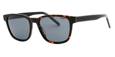 Hugo Boss Hg 1243/s O63/ir Men's Sunglasses Tortoiseshell Size 54 In Brown