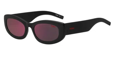 Hugo Boss Hg 1253/s 807/ao Women's Sunglasses Black Size 54