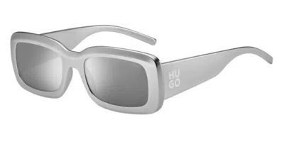 Hugo Boss Hg 1281/s Yb7/dc Men's Sunglasses Silver Size 56
